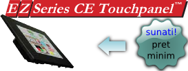 Touch Panel cu WindowsCE si EZTouch